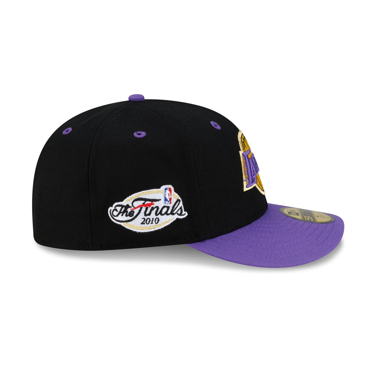 Los Angeles Lakers 2010 Finals Black & Gold 59FIFTY Fitted Hat