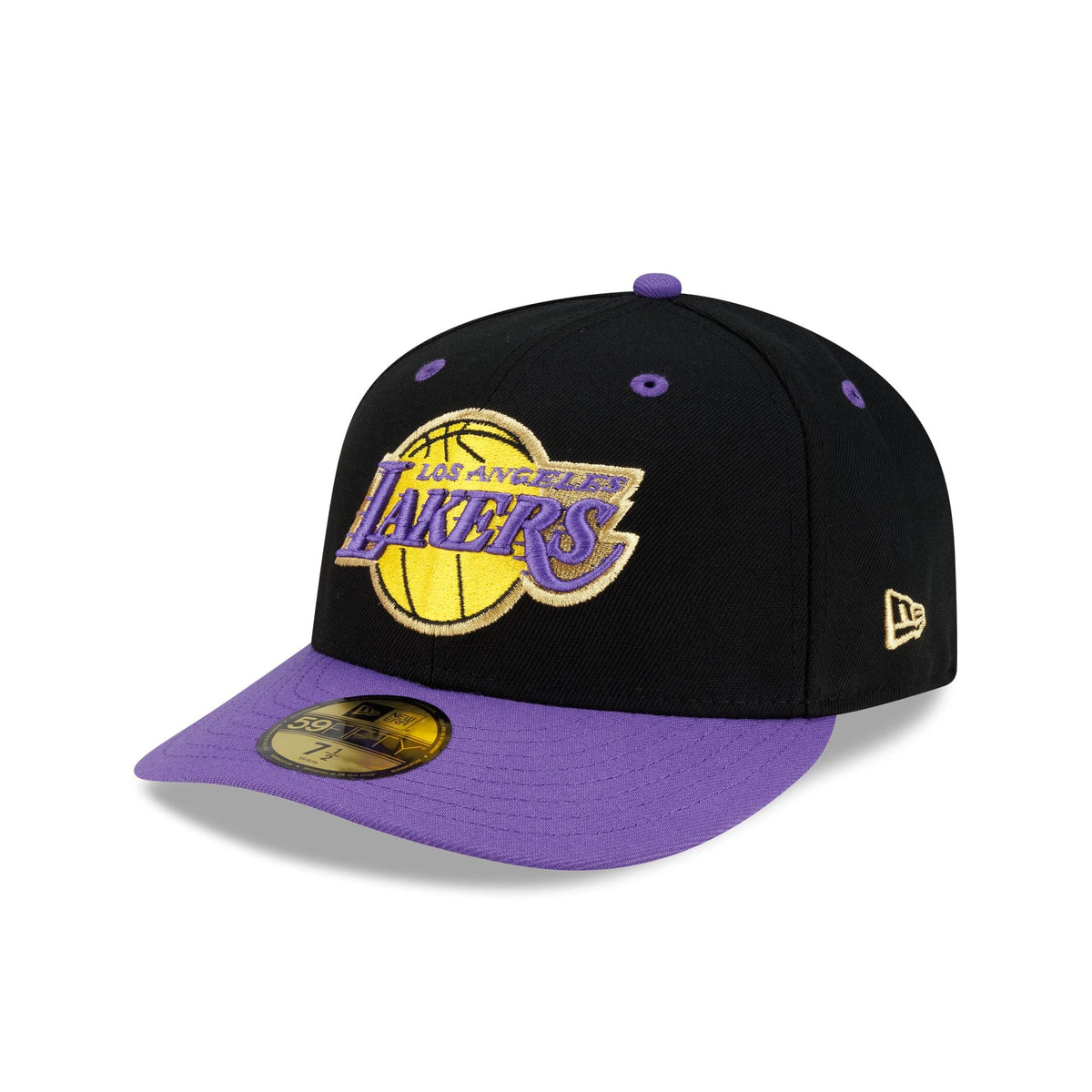 Los Angeles Lakers 2001 Finals Black & Gold 59FIFTY Fitted Hat
