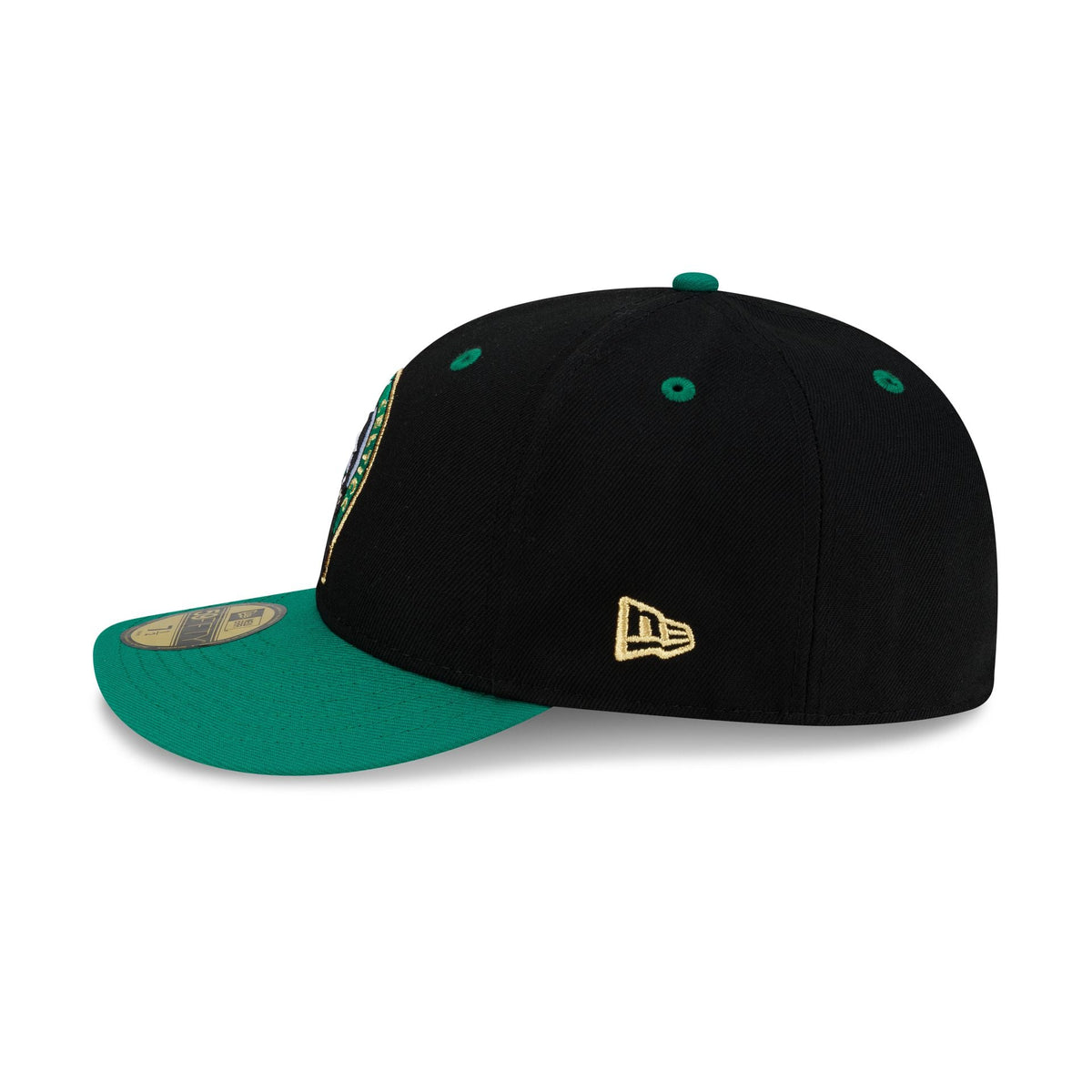Boston Celtics 1986 Finals Black & Gold 59FIFTY Fitted Hat