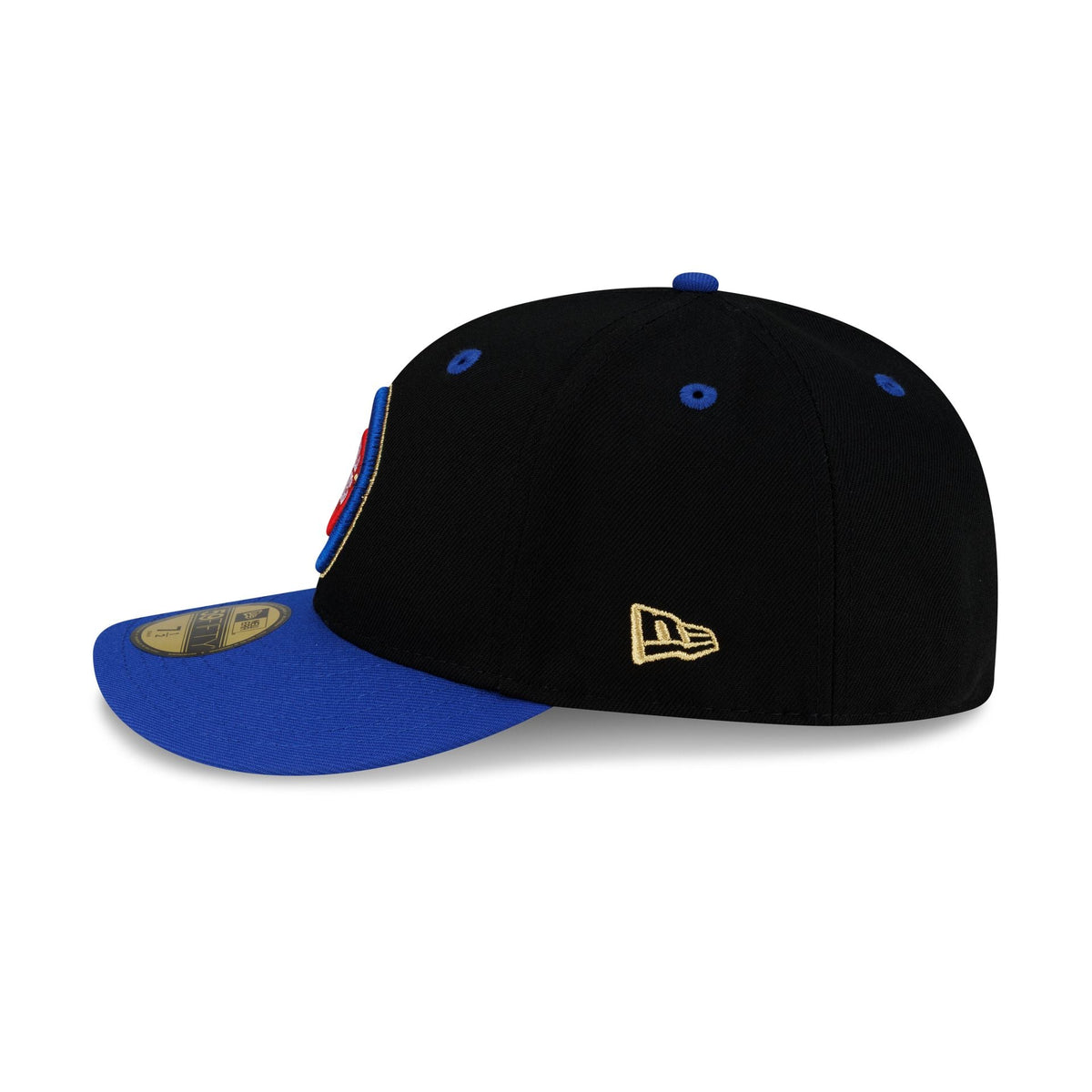 Detroit Pistons 1989 Finals Black & Gold 59FIFTY Fitted Hat