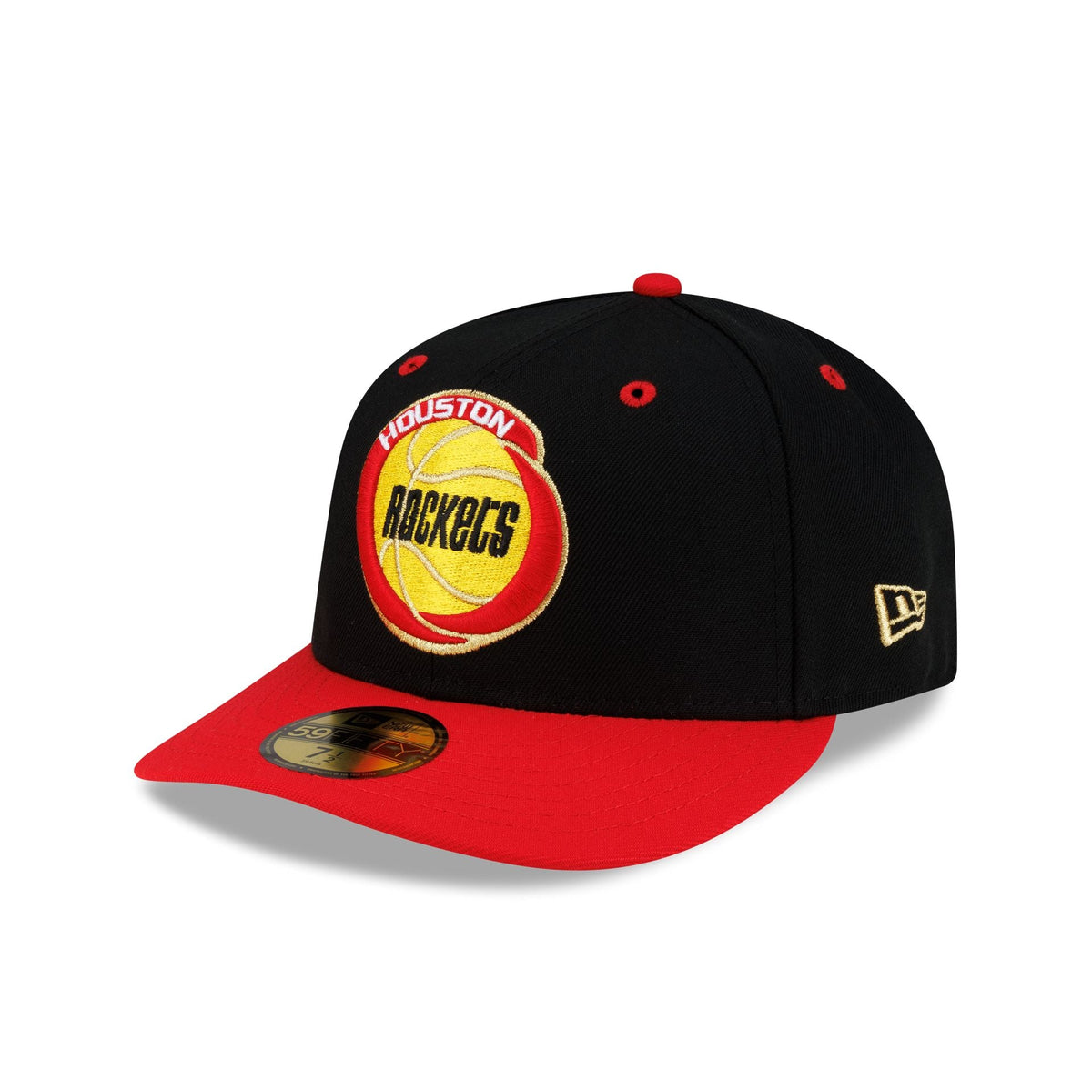 Houston Rockets 1995 Finals Black & Gold 59FIFTY Fitted Hat