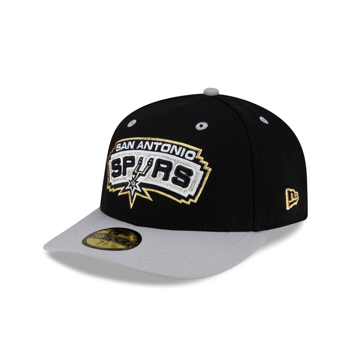 San Antonio Spurs 2003 Finals Black & Gold 59FIFTY Fitted Hat