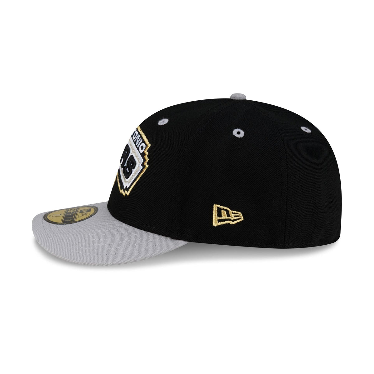 San Antonio Spurs 2003 Finals Black & Gold 59FIFTY Fitted Hat