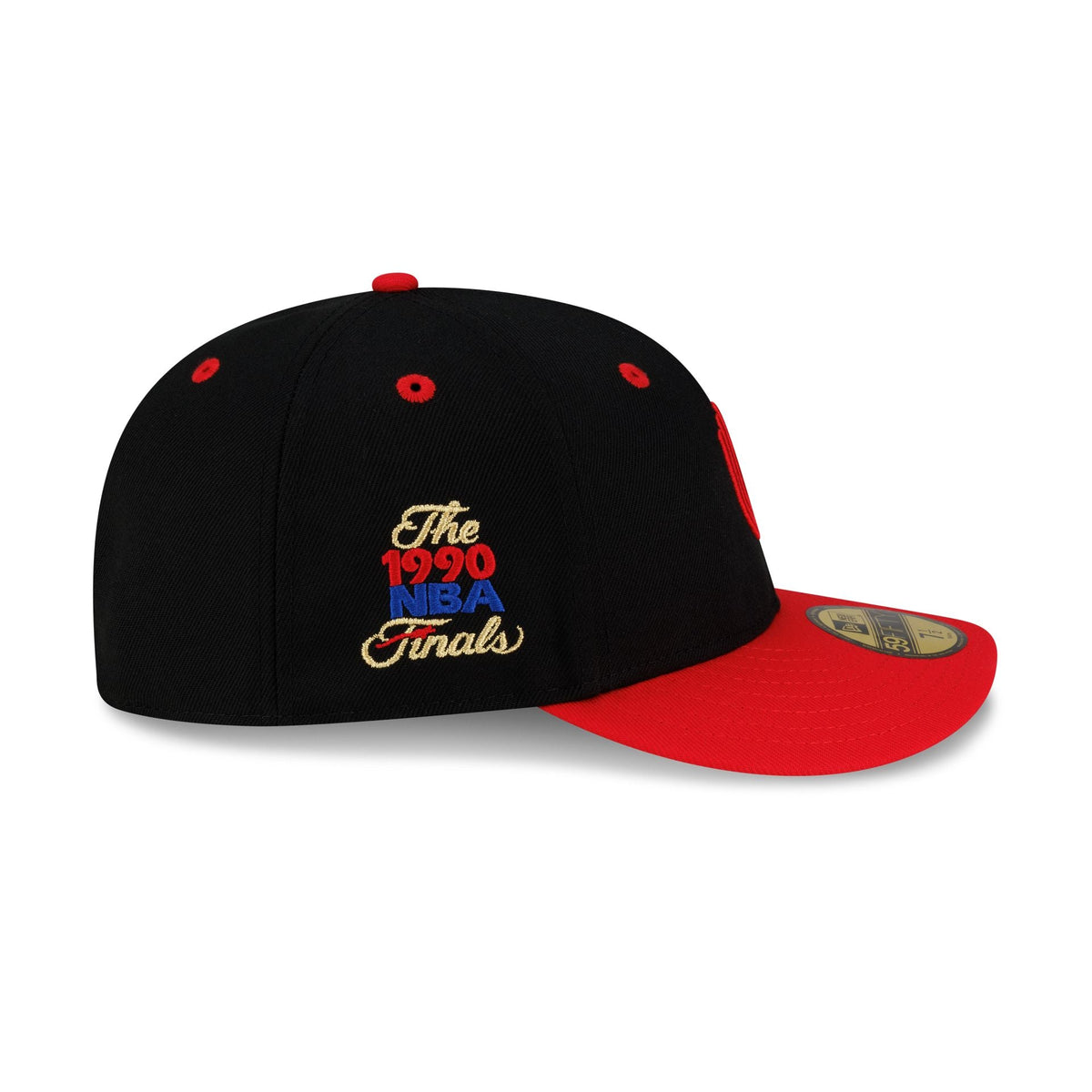 Portland Trail Blazers 1990 Finals Black & Gold 59FIFTY Fitted Hat