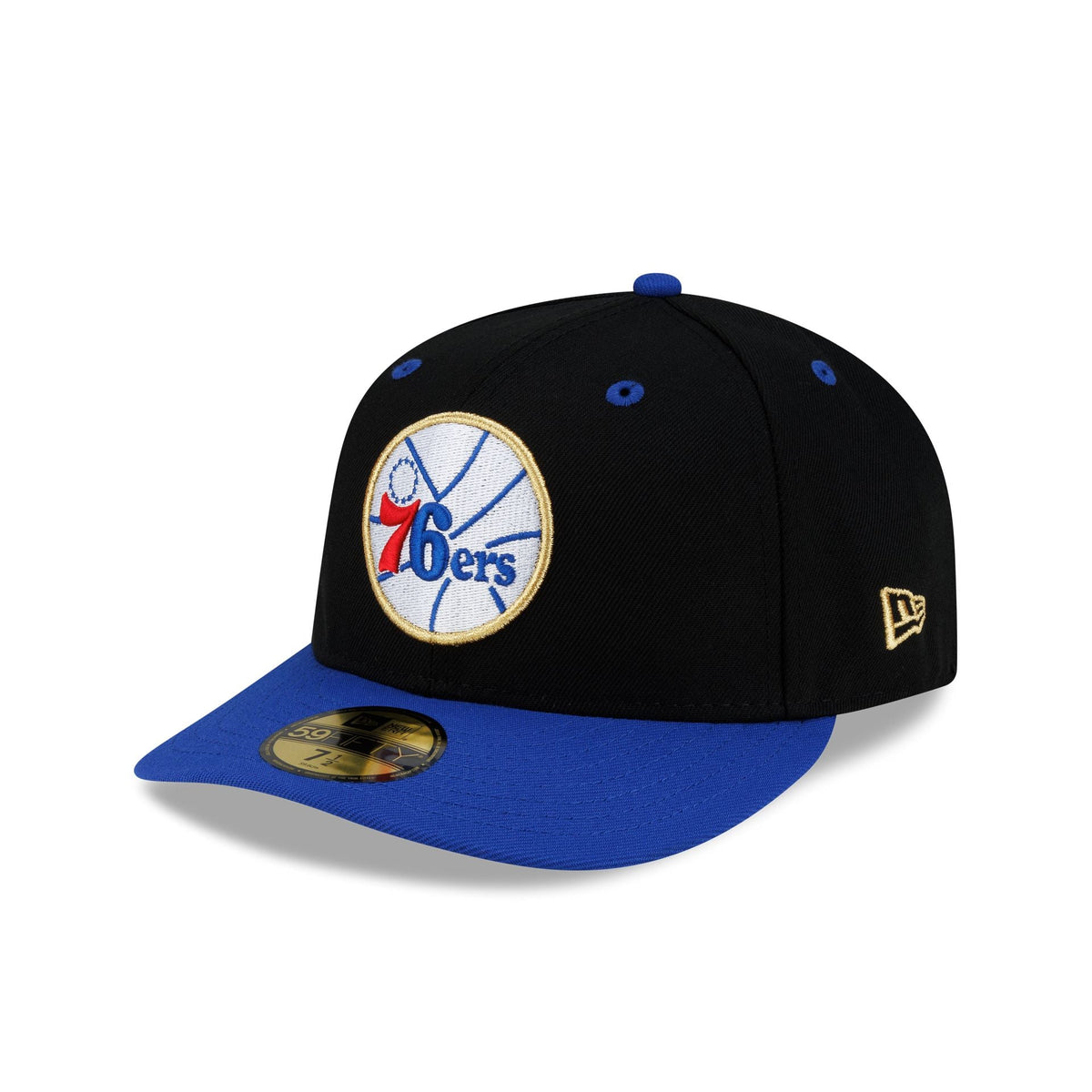 Philadelphia 76ers 1983 Finals Black & Gold 59FIFTY Fitted Hat