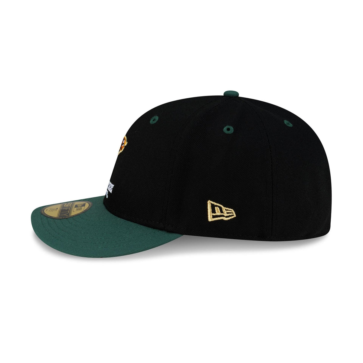 Milwaukee Bucks 1971 Finals Black & Gold 59FIFTY Fitted Hat