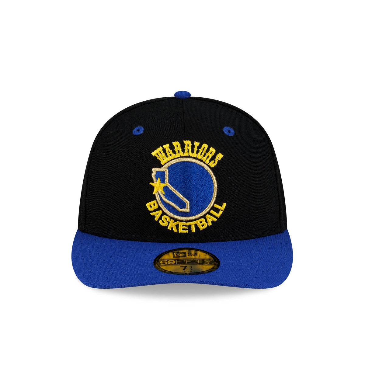 Golden State Warriors 1975 Finals Black & Gold 59FIFTY Fitted Hat