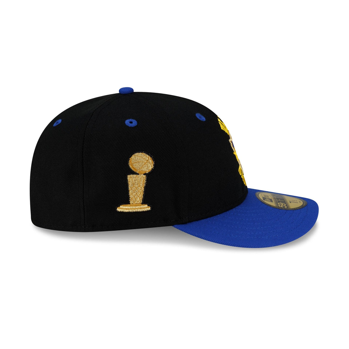 Golden State Warriors 1975 Finals Black & Gold 59FIFTY Fitted Hat