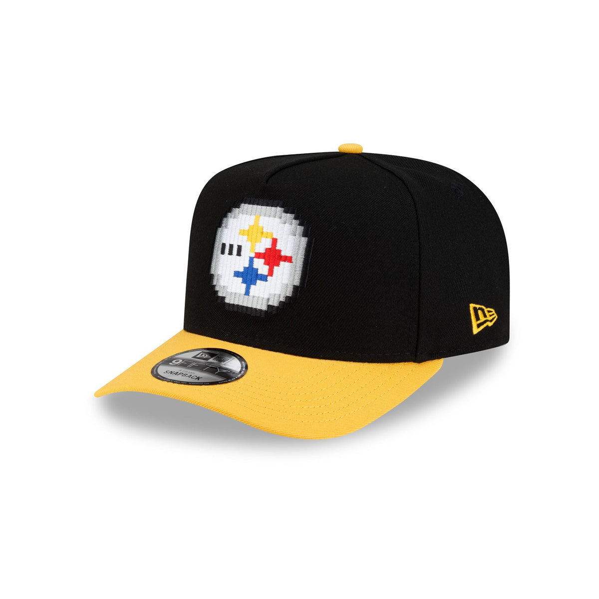 Pittsburgh Steelers Pixel 9FIFTY A-Frame Snapback Hat