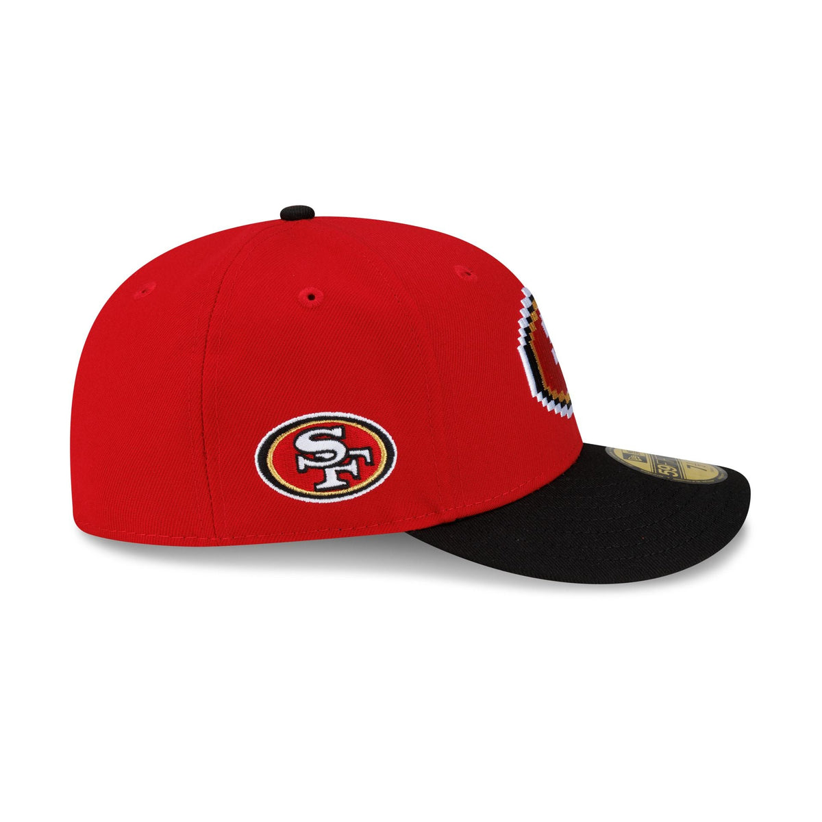 San Francisco 49ers Pixel 9SEVENTY Stretch-Snap Hat