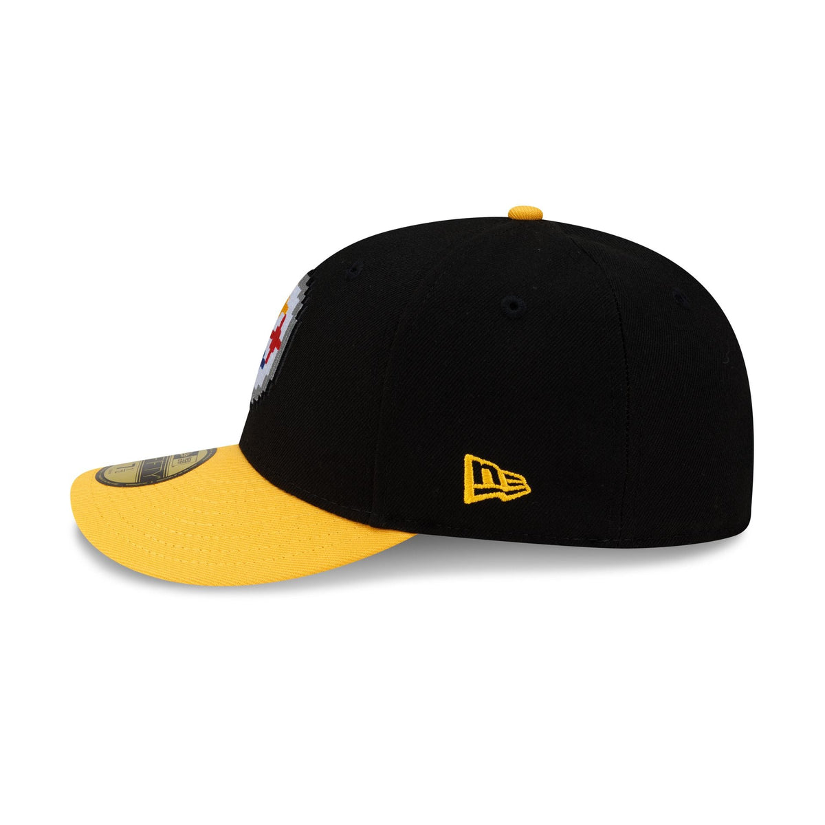 Pittsburgh Steelers Pixel 9SEVENTY Stretch-Snap Hat