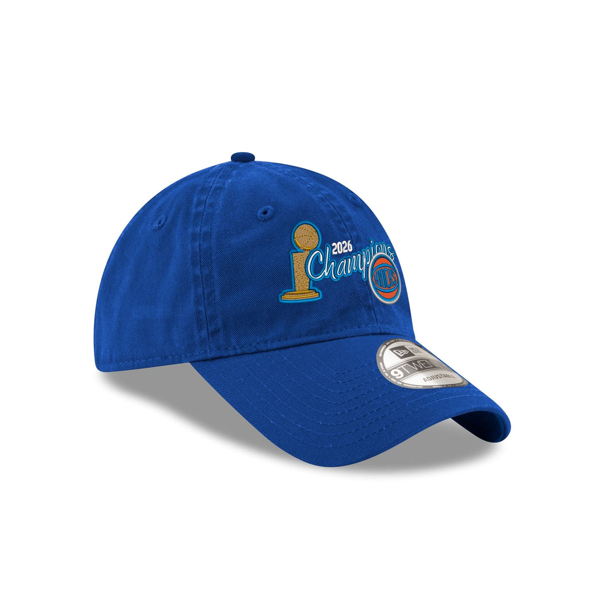 New York Knicks 2026 Champions Script 9TWENTY Adjustable Hat