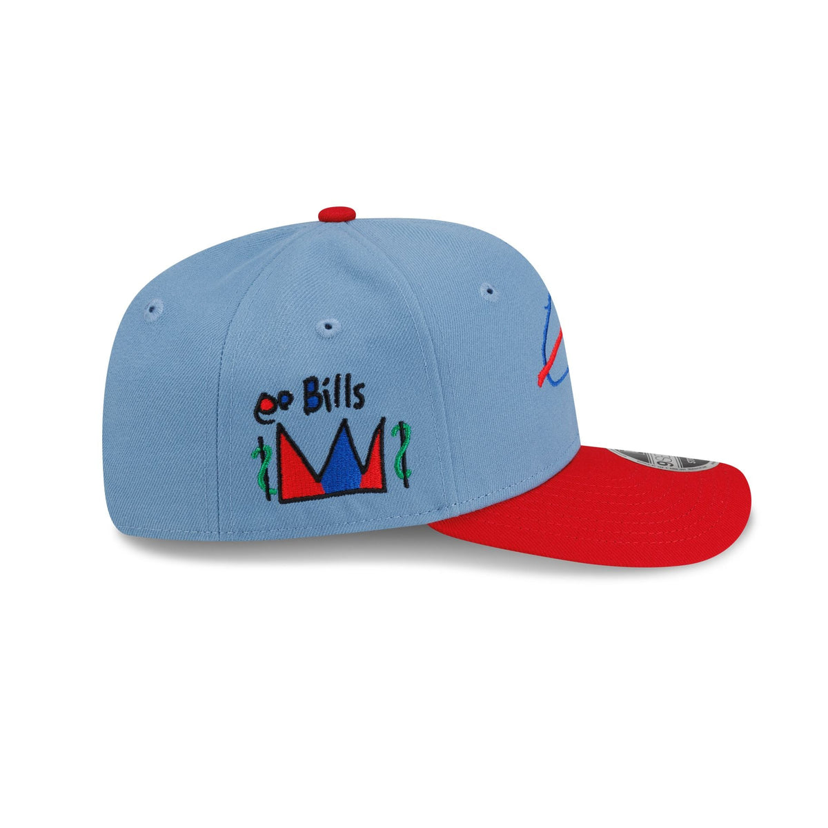 Buffalo Bills Billustration by Avery and Amar'e 9SEVENTY Stretch-Snap Hat