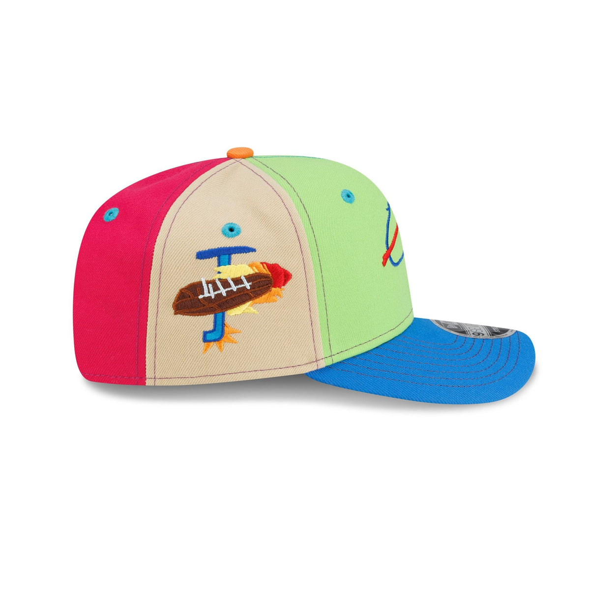 Buffalo Bills Billustration by Jack 9SEVENTY Stretch-Snap Hat