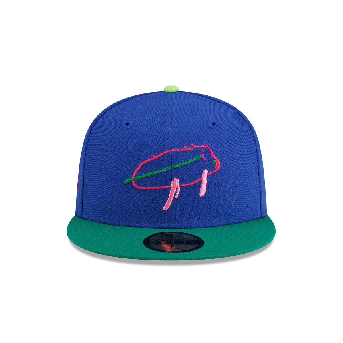 Buffalo Bills Billustration by Caleb 59FIFTY Fitted Hat