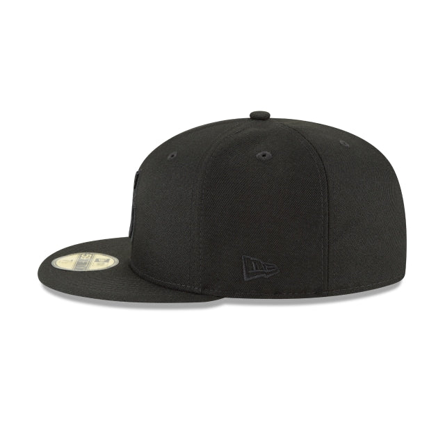 Seattle Mariners Blackout Basic 59FIFTY Fitted Hat