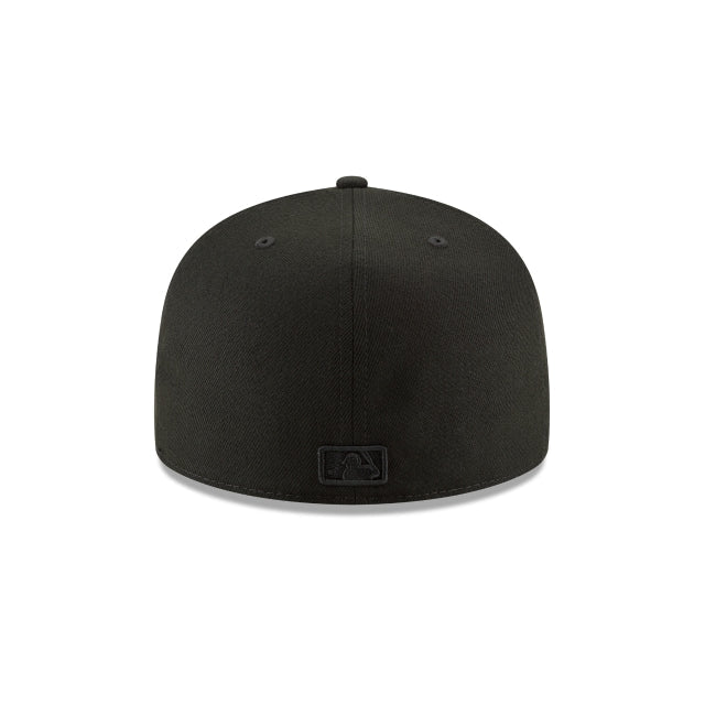 Tampa Bay Rays Blackout Basic 59FIFTY Fitted Hat