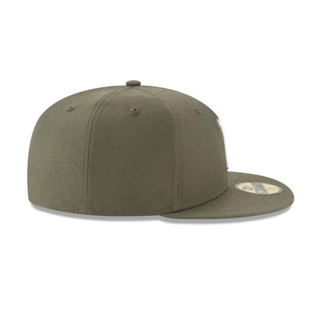 Boston Red Sox Olive 59FIFTY Fitted Hat