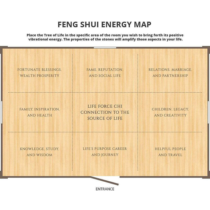 Olivenorma Strength & Growth Chakra Feng Shui Tree